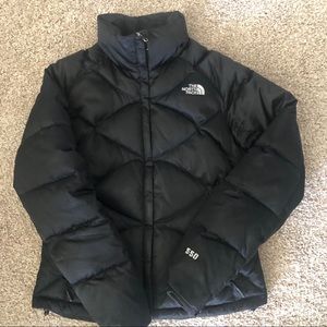 Women’s northface puffer jacket small black